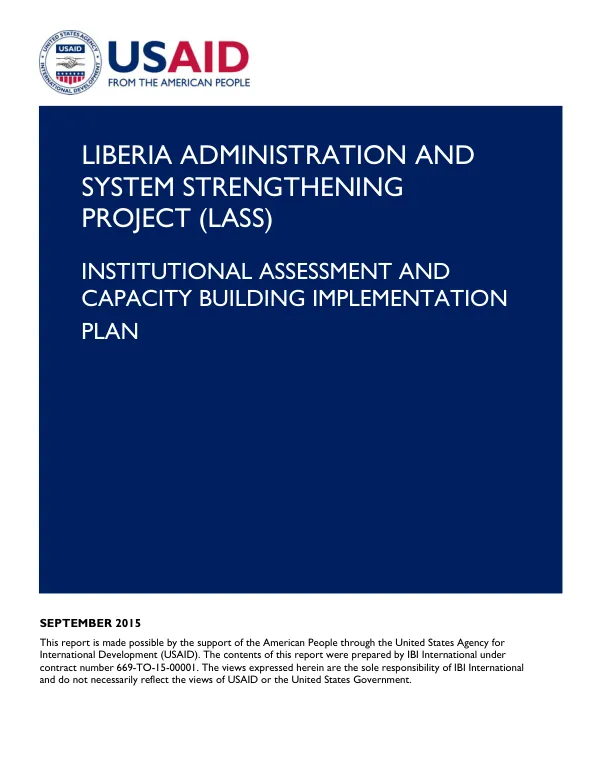 Support for Service Delivery Integration – Systems - Malawi - Year 3 Annual Progress Report