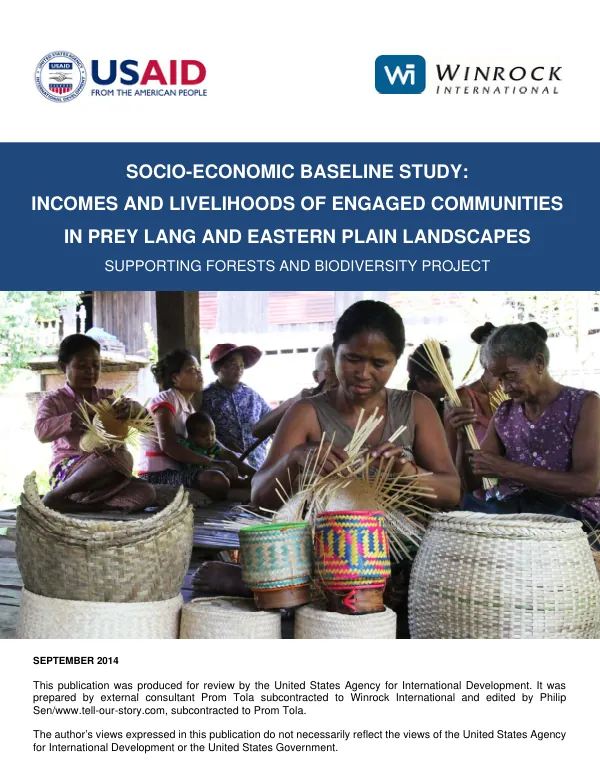 SFB Socio-Economic Baseline Study-Final Report 30September2014