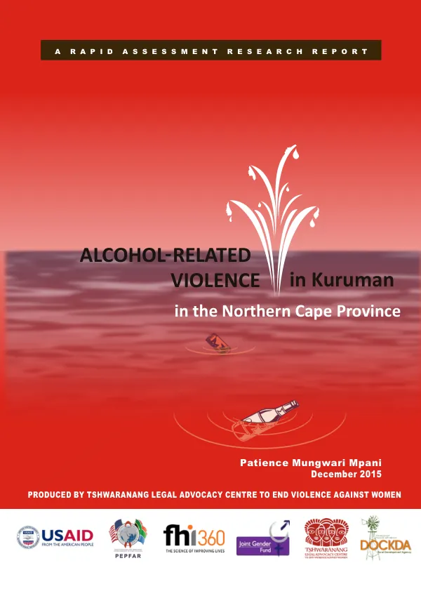 Alcohol-related Violence in Kuruman in the Northern Cape Province: A Rapid Assessment