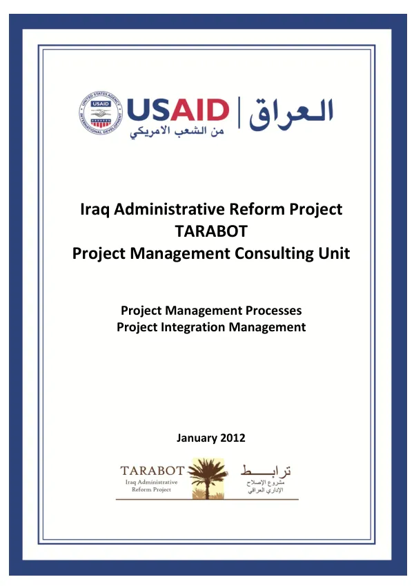 Project Management Processes Integration