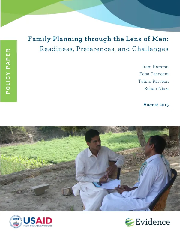 Family Planning through the Lens of Men: Readiness, Preferences, and Challenges