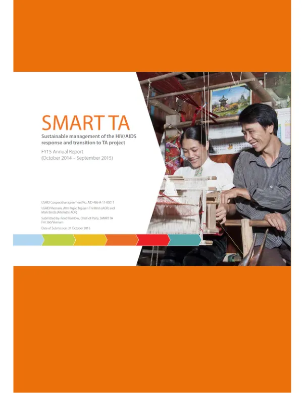 USAID SMART TA Y4 Annual Report