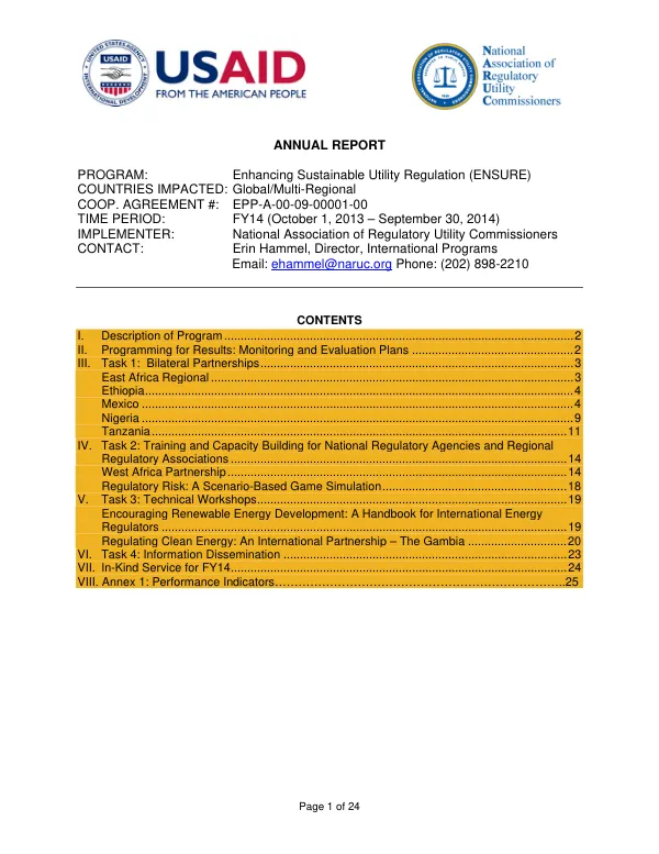 FINAL TRAINING NEEDS ASSESSMENT REPORT FOR PARAGUAY’S MINISTRY OF HACIENDA