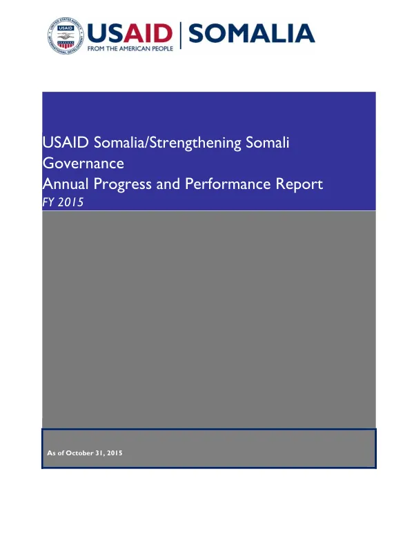 USAID global health supply chain - procurement and supply management project : task order 01 project monitoring and evaluation plan