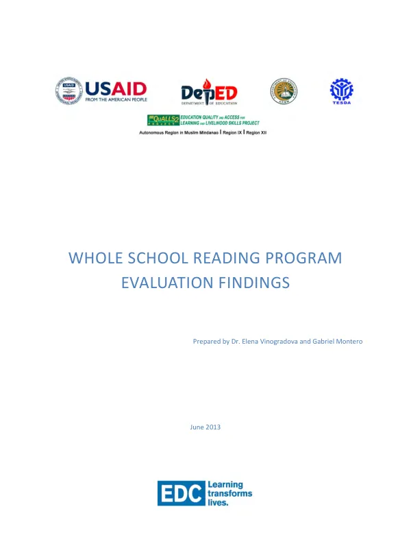 Final assessment report : PES/REDD+ finance assessment and development of strategies to incentivize landscape scale LEDS