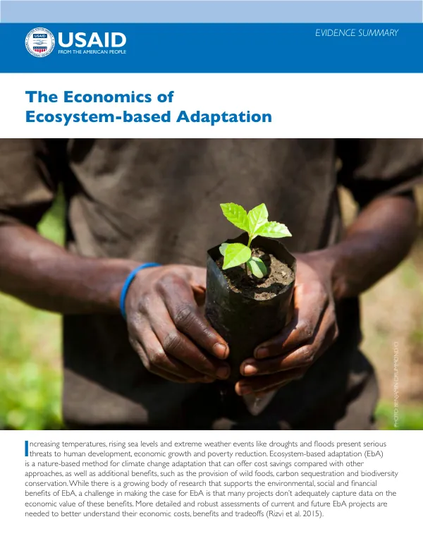 The economics of ecosystem-based adaptation