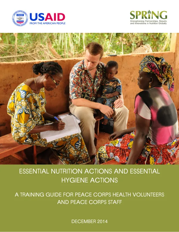 PERSUAP update pesticide evaluation report and safe use action plan : deliverable 1