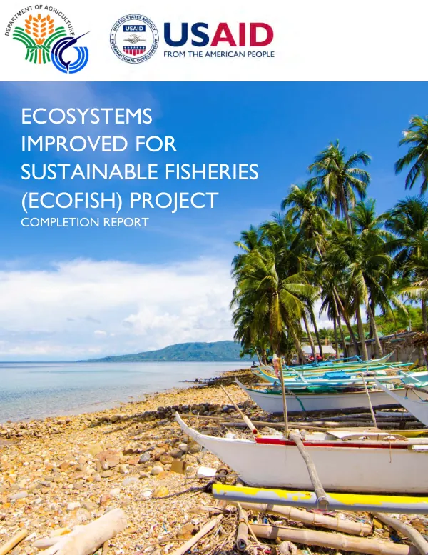 Ecosystems improved for sustainable fisheries (ECOFISH) project : completion report