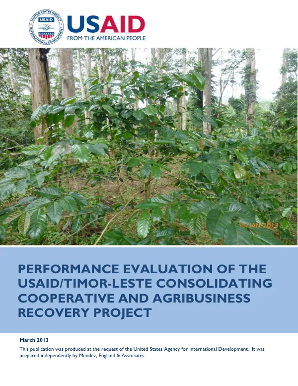 Joint mid-term review of the UBALE and Njira projects : JMTR methodology (JMTR report, volume II)